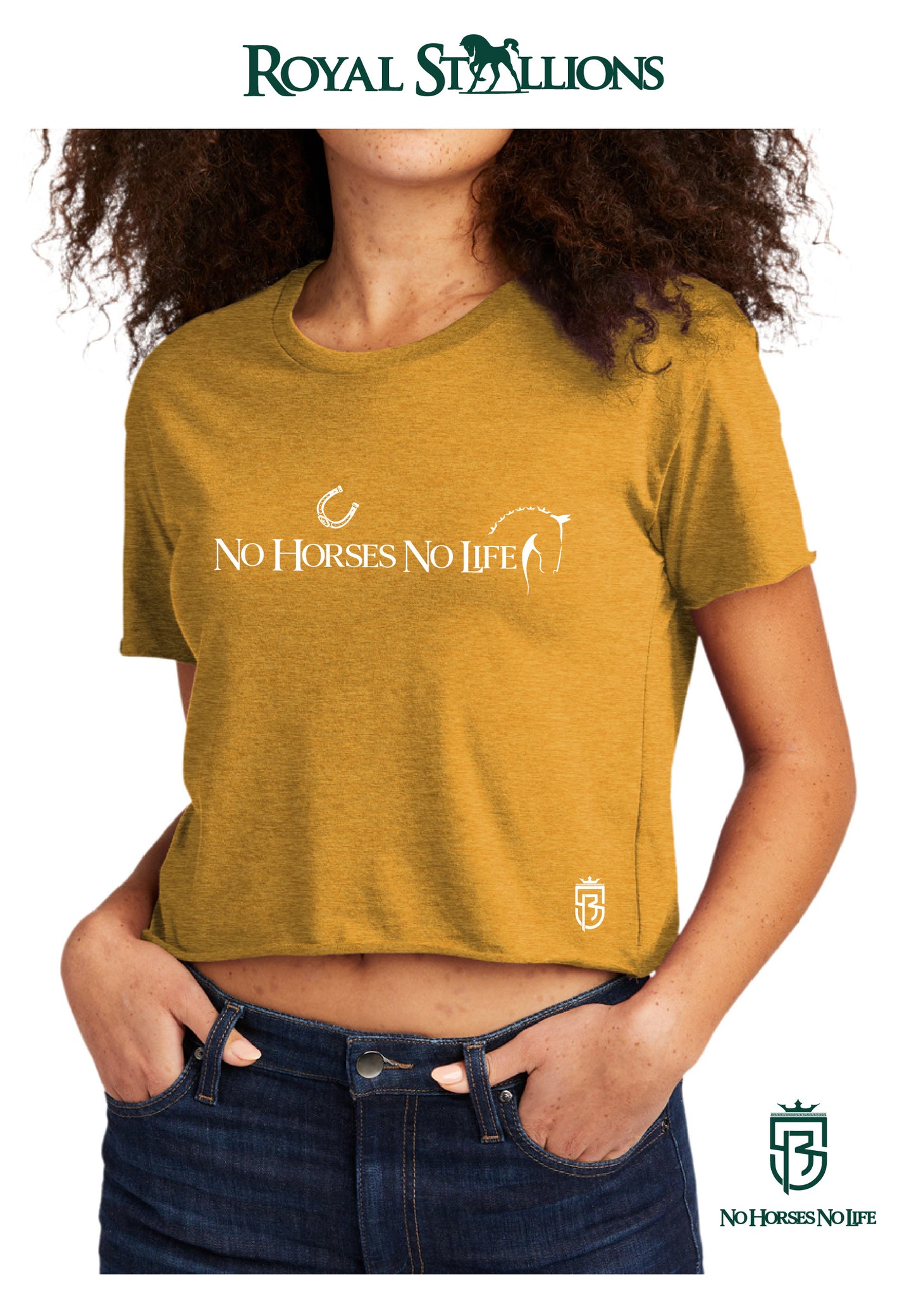 NHNL Cali Crop Tee