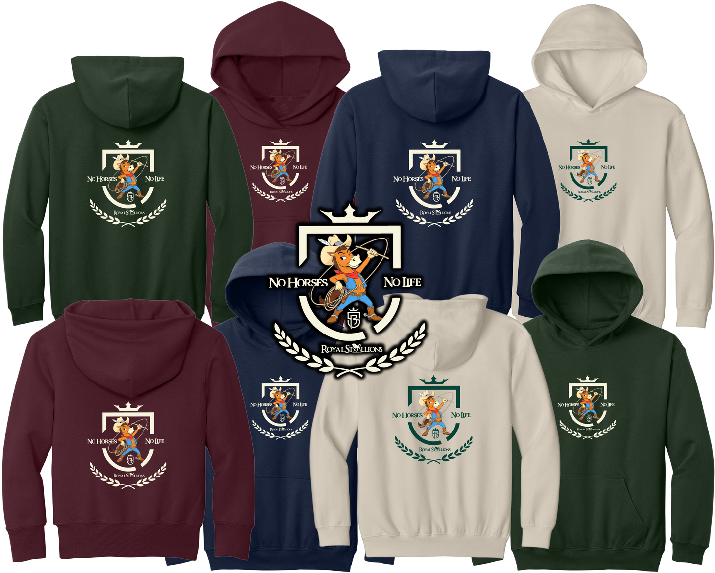 Stallion Squad Kids' Hoodie